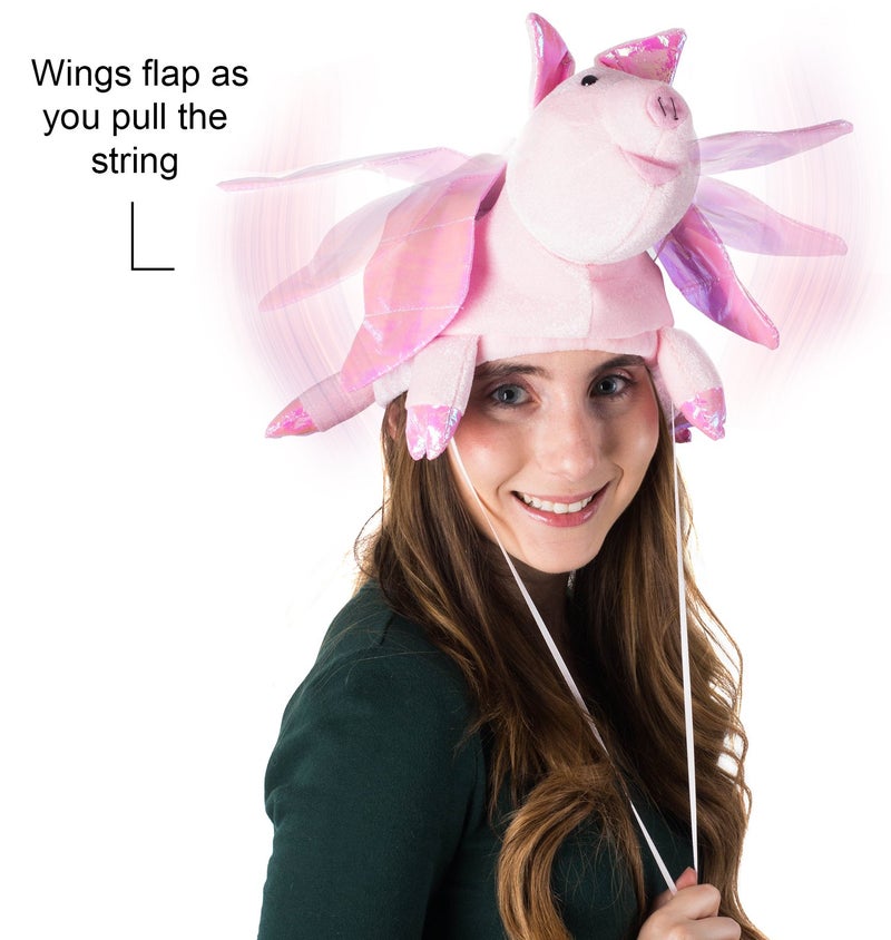 Tigerdoe Farm Animal Moving Ear Hat - 3 Pack - Party Dress Up Hats for Kids - Image 4
